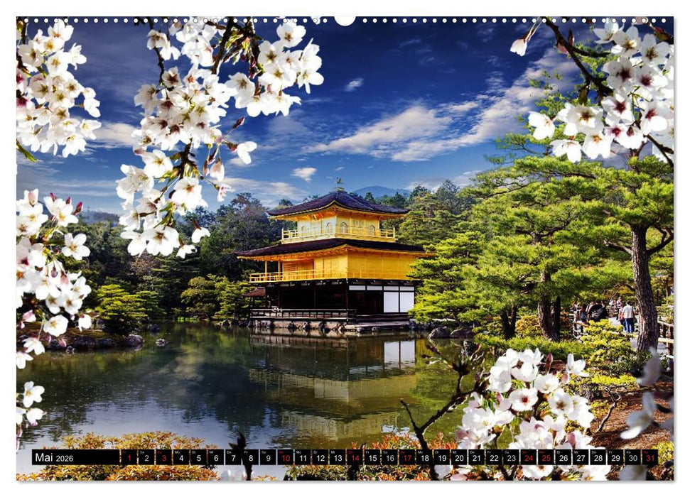 Japan. Impressionen (CALVENDO Wandkalender 2026)