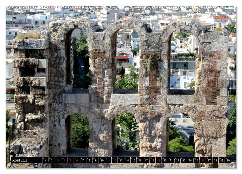 Impressionen aus Griechenland (CALVENDO Wandkalender 2026)