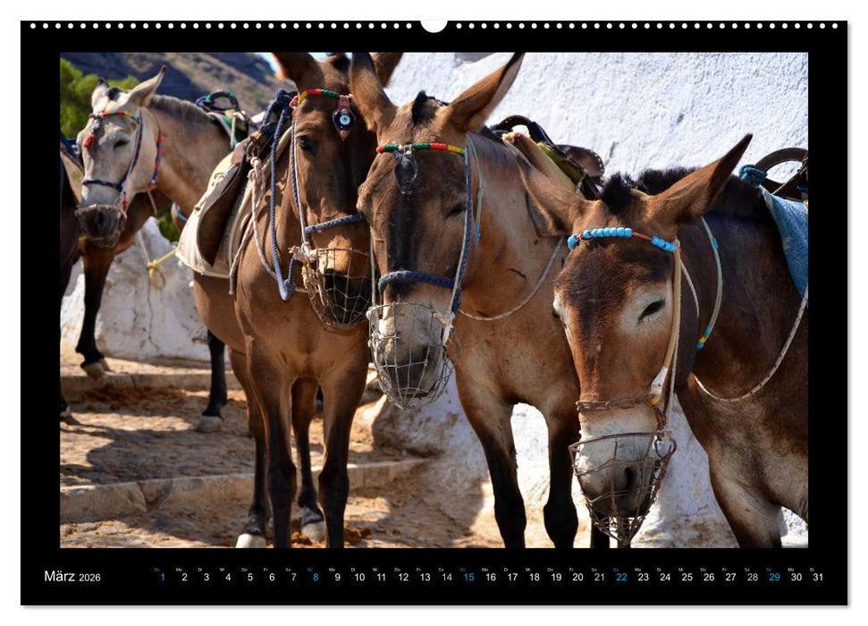 Santorini (CALVENDO Wandkalender 2026)