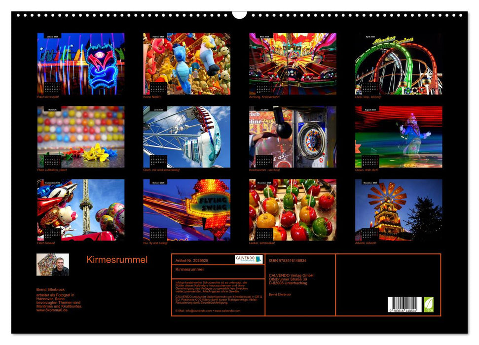 Kirmesrummel (CALVENDO Wandkalender 2026)