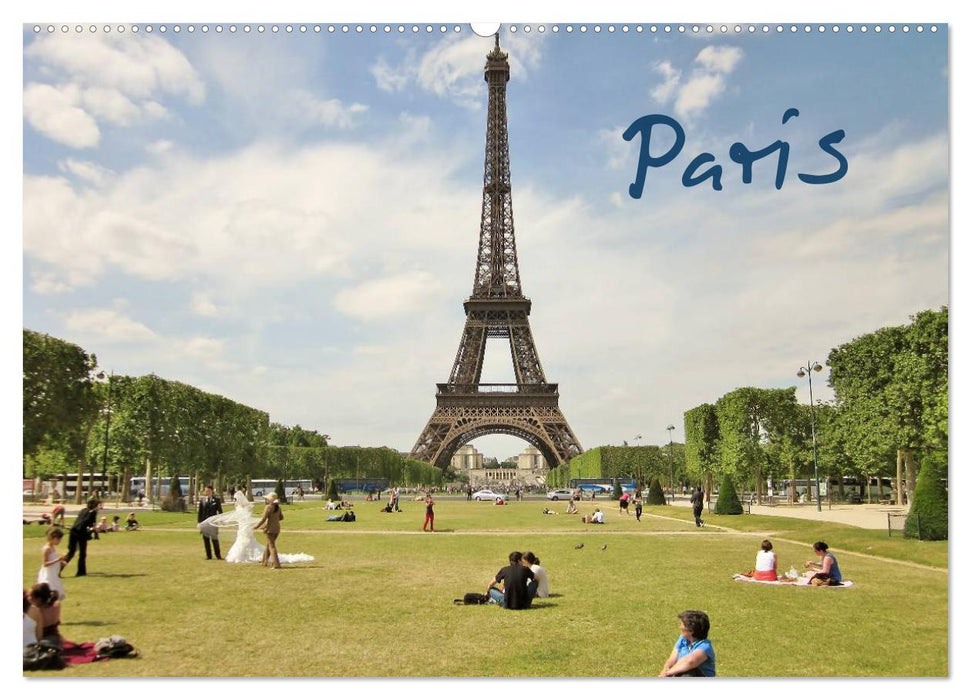 Paris (CALVENDO Wandkalender 2026)