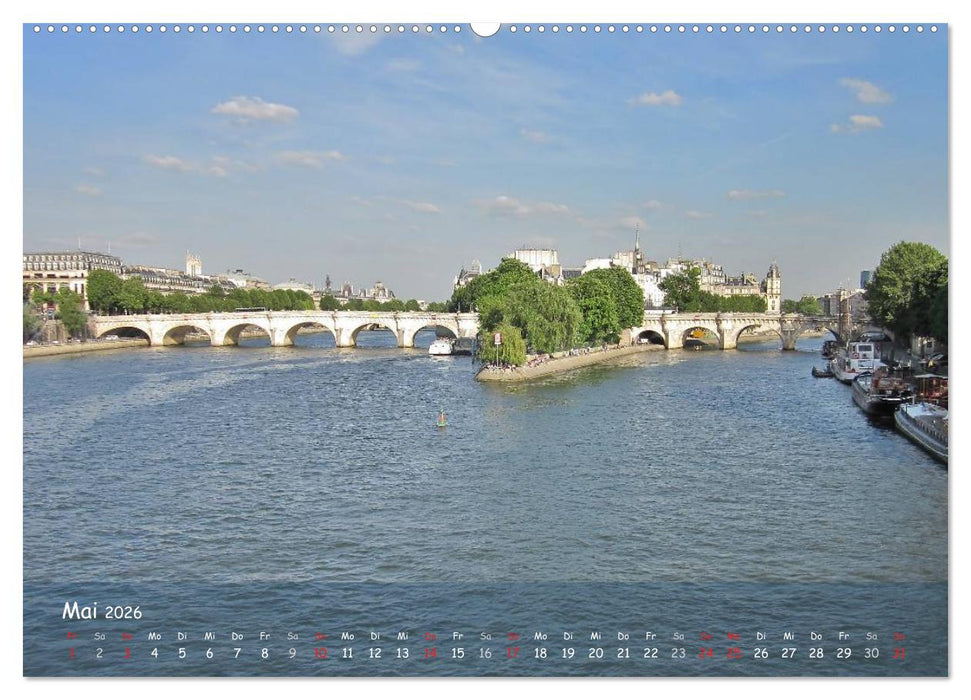 Paris (CALVENDO Wandkalender 2026)