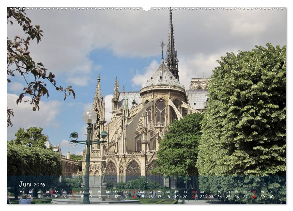 Paris (CALVENDO Wandkalender 2026)