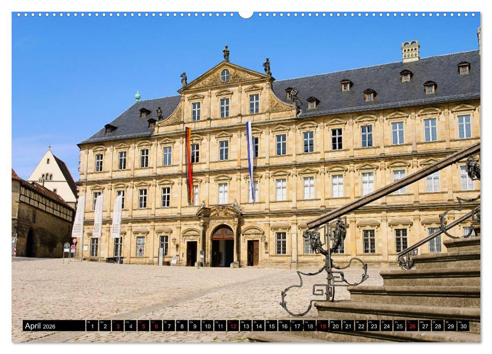 Bamberg und Fränkische Schweiz (CALVENDO Wandkalender 2026)