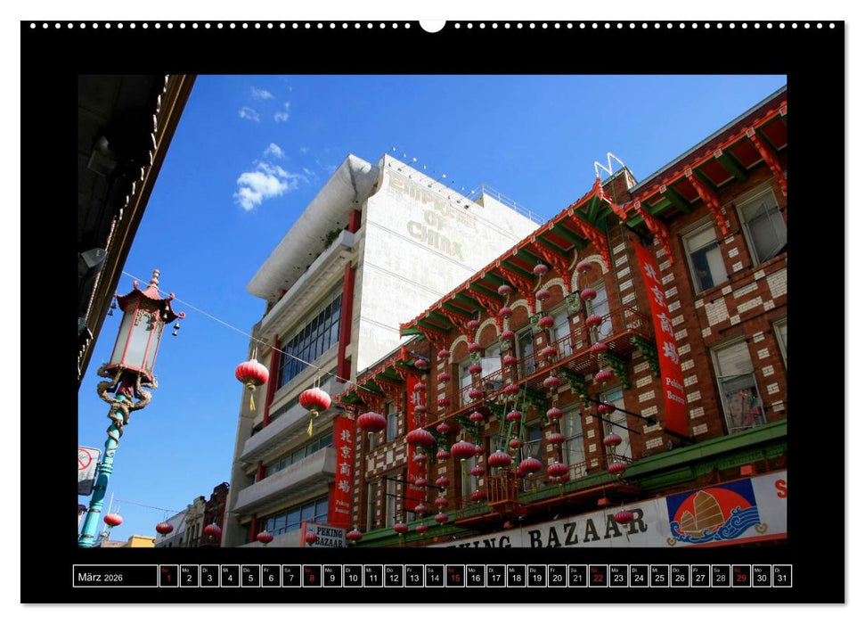 Wunderbares San Francisco (CALVENDO Premium Wandkalender 2026)