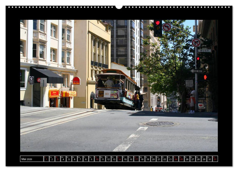 Wunderbares San Francisco (CALVENDO Premium Wandkalender 2026)