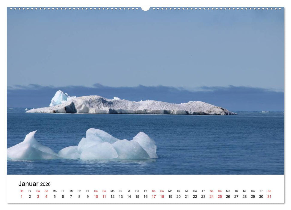 Svalbard 2026 (CALVENDO Premium Wandkalender 2026)