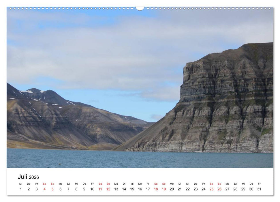 Svalbard 2026 (CALVENDO Premium Wandkalender 2026)