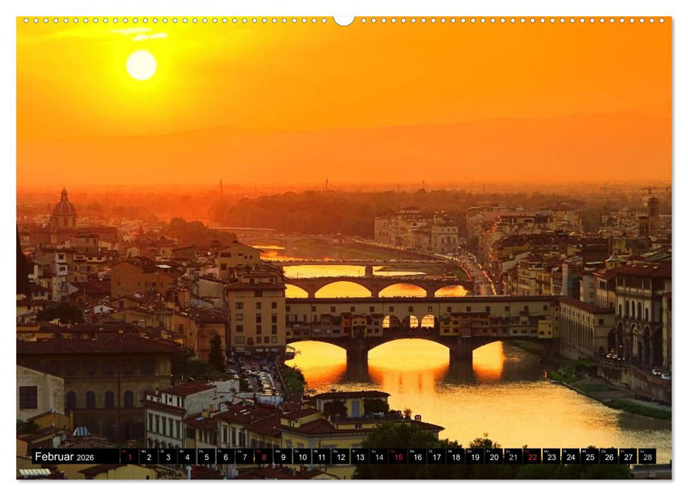 Italia (CALVENDO Premium Wandkalender 2026)