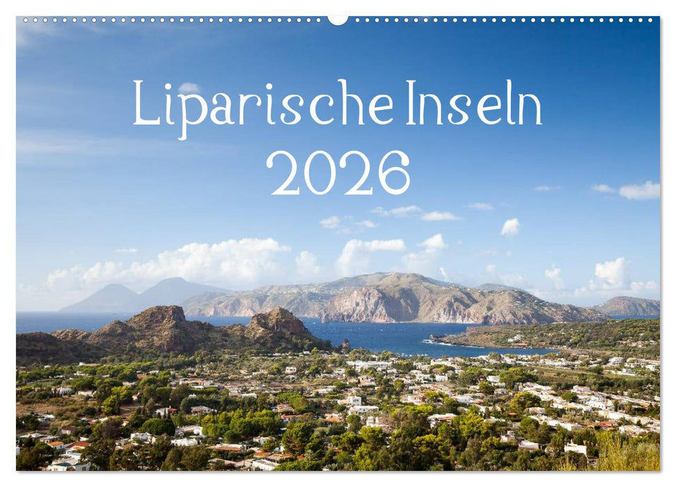 Liparische Inseln (CALVENDO Wandkalender 2026)