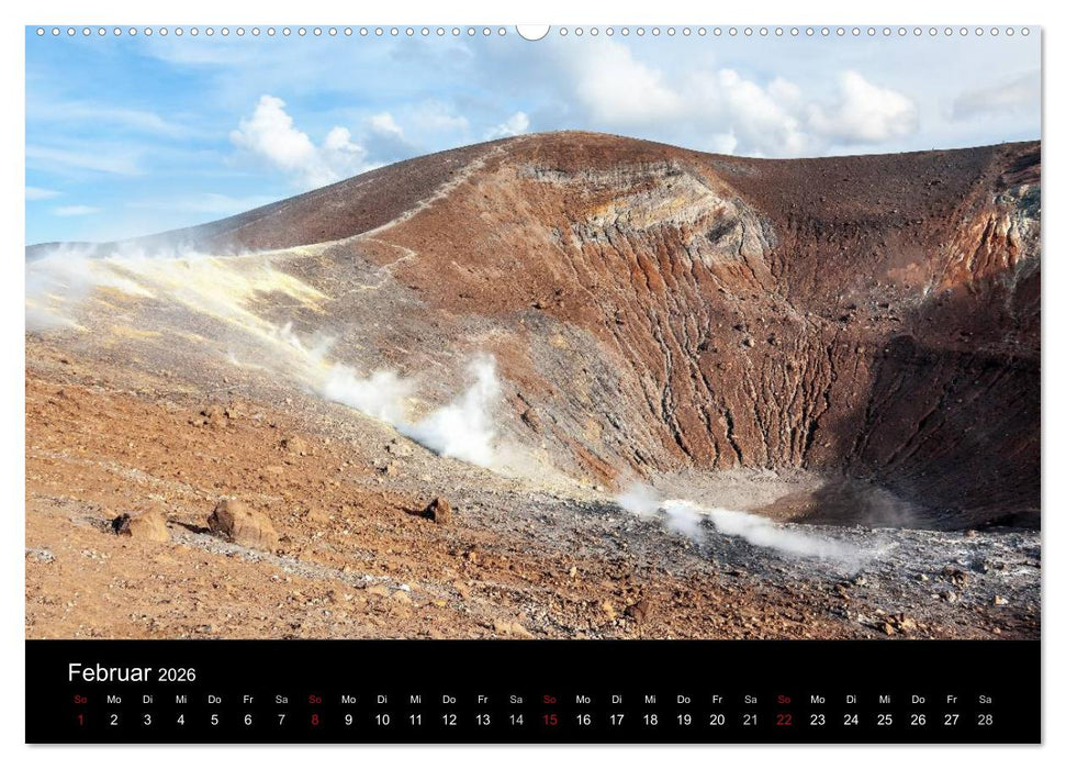 Liparische Inseln (CALVENDO Wandkalender 2026)