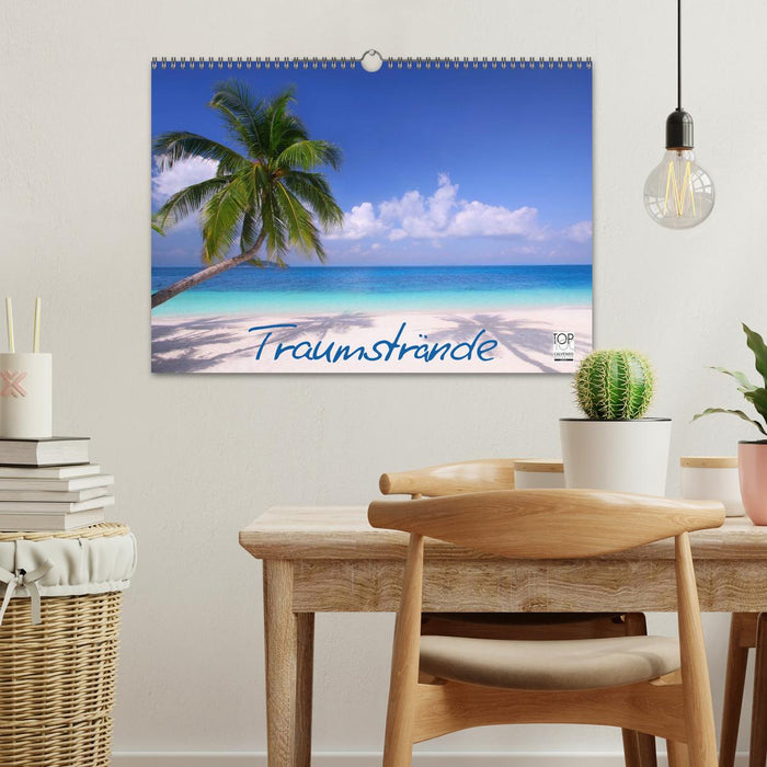 Traumstrände (CALVENDO Wandkalender 2026)