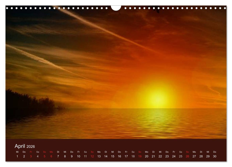 Traumstrände (CALVENDO Wandkalender 2026)
