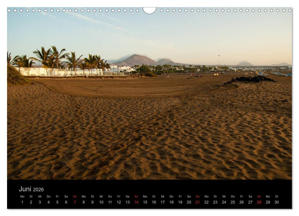 Unterwegs auf Lanzarote (CALVENDO Wandkalender 2026)