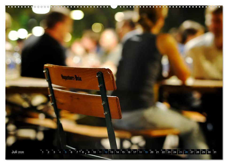 München - Facetten einer Stadt (CALVENDO Premium Wandkalender 2026)