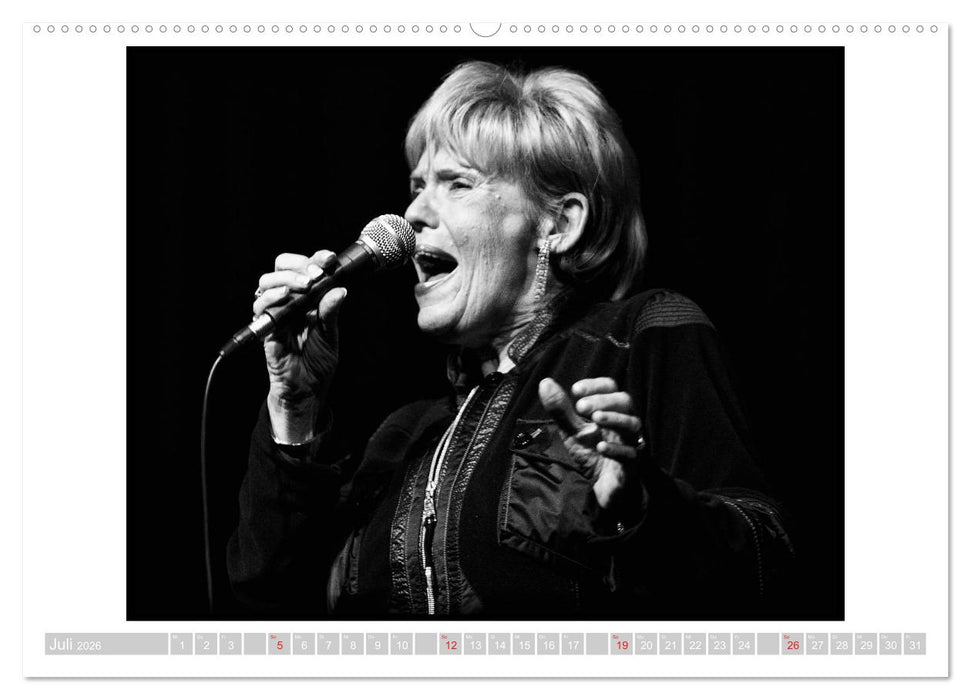 Jazz Ladies in der alten Schmiede (CALVENDO Premium Wandkalender 2026)
