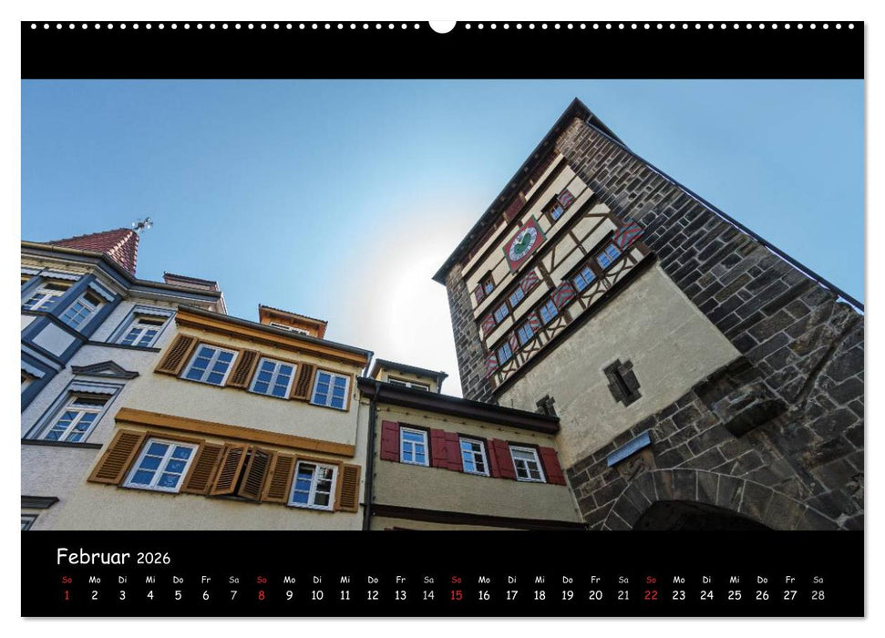 Esslingen am Neckar - Vom Mittelalter in die Moderne (CALVENDO Premium Wandkalender 2026)