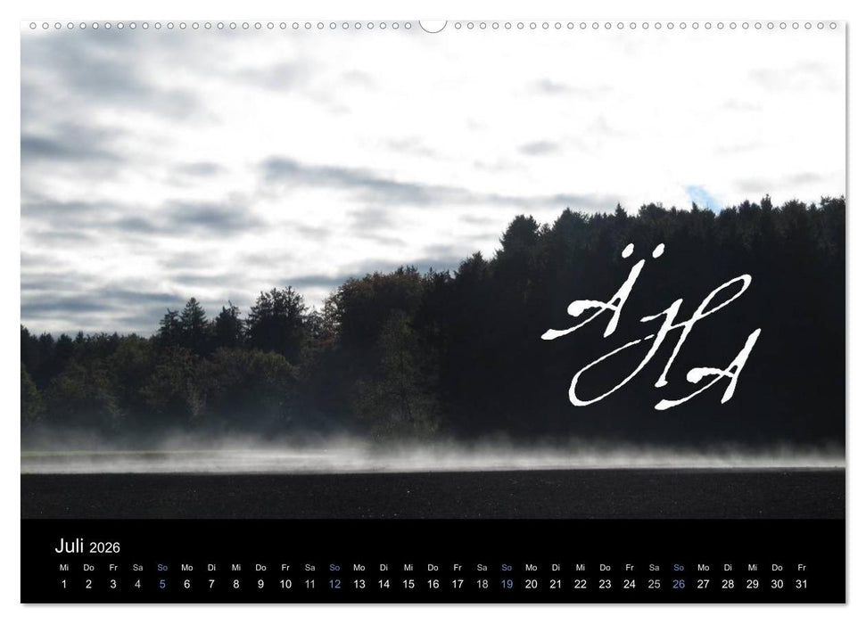 Baierische Lebensweisheiten (CALVENDO Premium Wandkalender 2026)