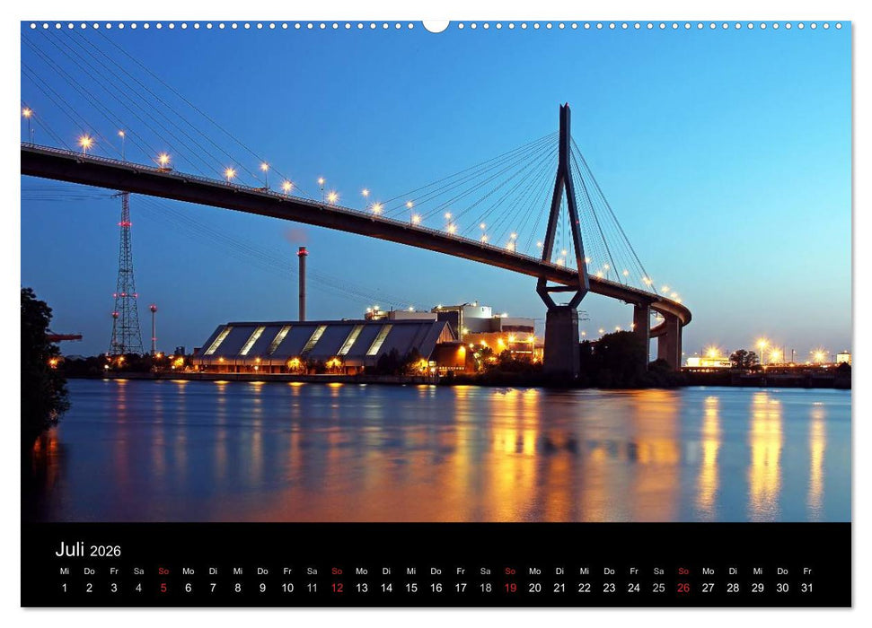 Hamburg (CALVENDO Premium Wandkalender 2026)