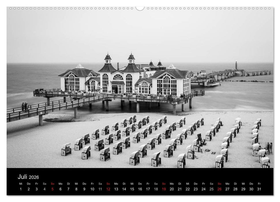 Ostseeinsel Rügen Impressionen (CALVENDO Premium Wandkalender 2026)
