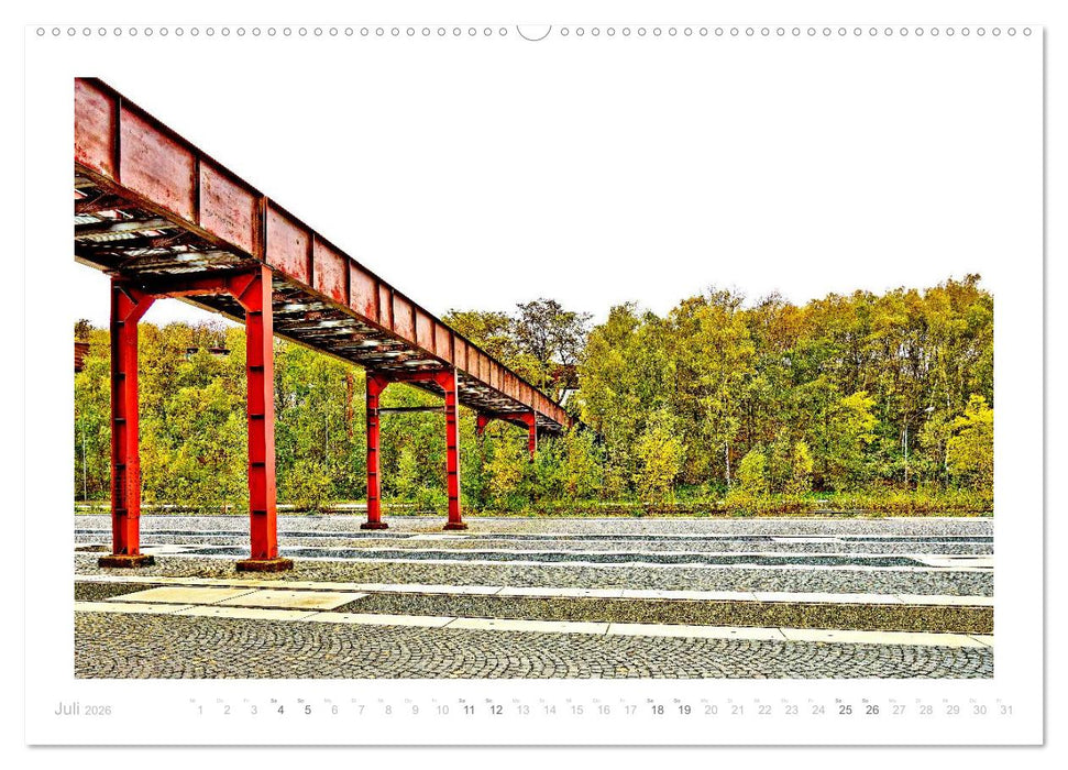 Zeche Zollverein. Weltkulturerbe. (CALVENDO Premium Wandkalender 2026)