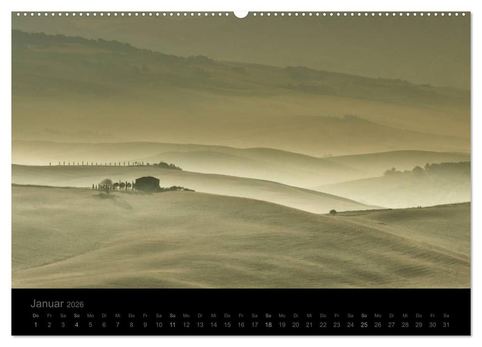 – Magie des Lichtes – TOSKANA (CALVENDO Premium Wandkalender 2026)