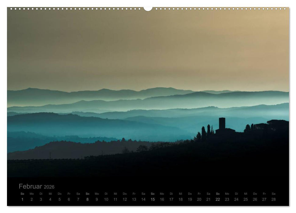 – Magie des Lichtes – TOSKANA (CALVENDO Premium Wandkalender 2026)