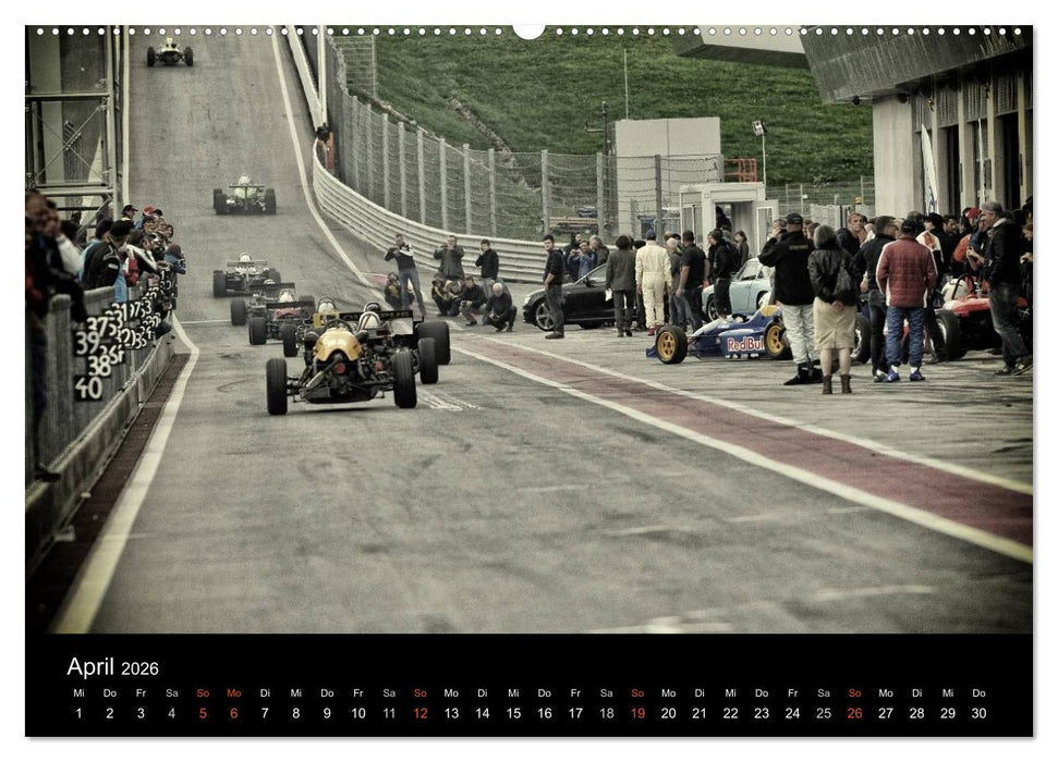 Raceday (CALVENDO Premium Wandkalender 2026)