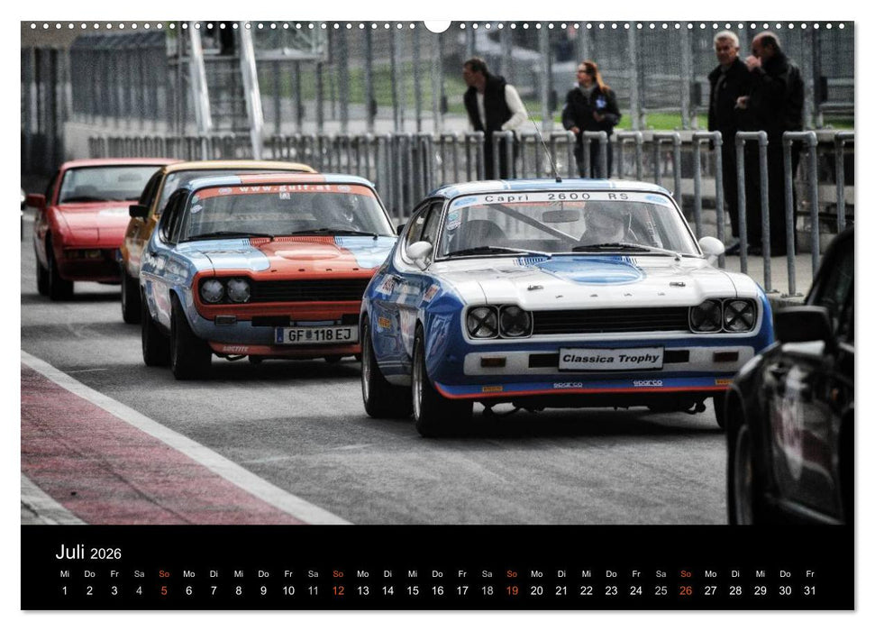 Raceday (CALVENDO Premium Wandkalender 2026)