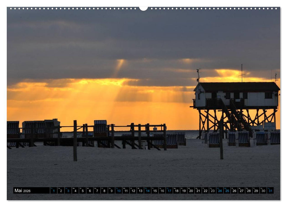 St. Peter Ording (CALVENDO Wandkalender 2026)