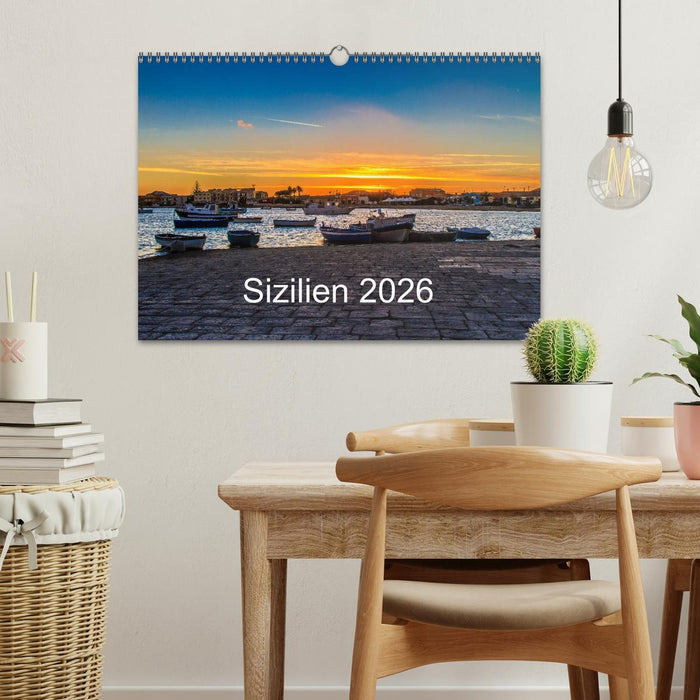 Sizilien 2026 (CALVENDO Wandkalender 2026)