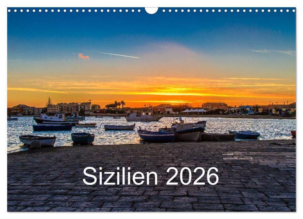 Sizilien 2026 (CALVENDO Wandkalender 2026)