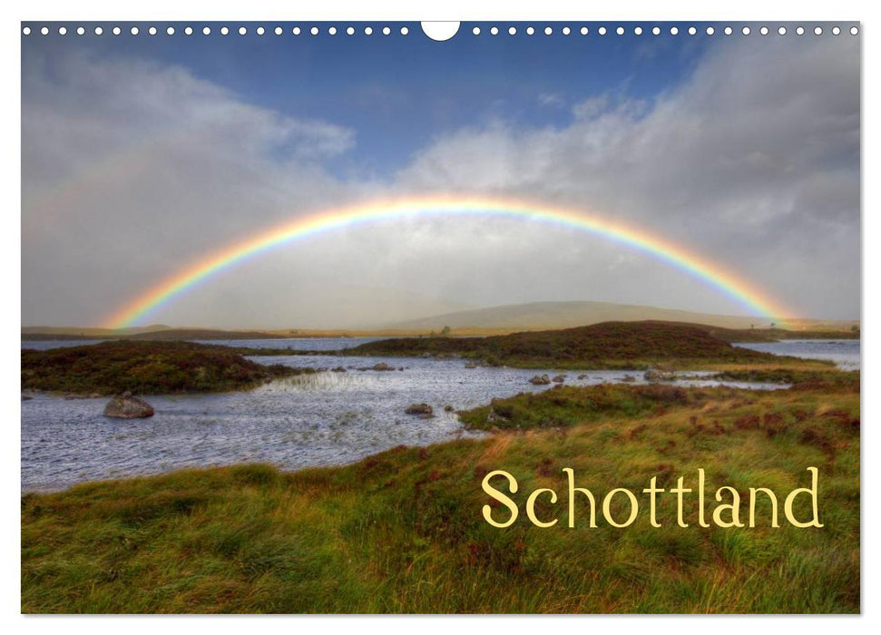 Schottland (CALVENDO Wandkalender 2026)