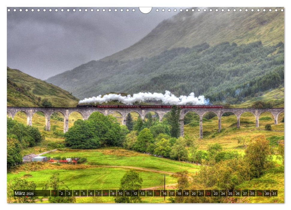 Schottland (CALVENDO Wandkalender 2026)