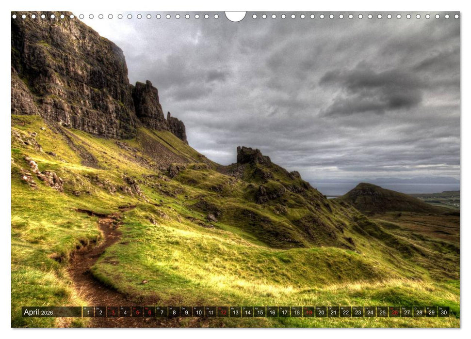 Schottland (CALVENDO Wandkalender 2026)