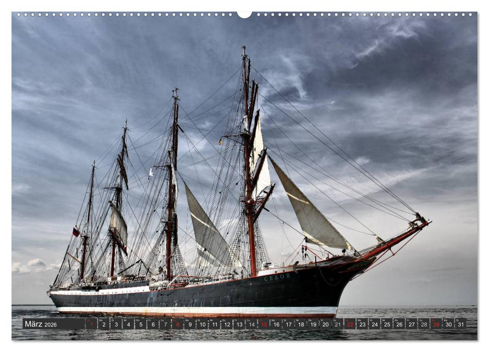 Segelimpressionen (CALVENDO Premium Wandkalender 2026)