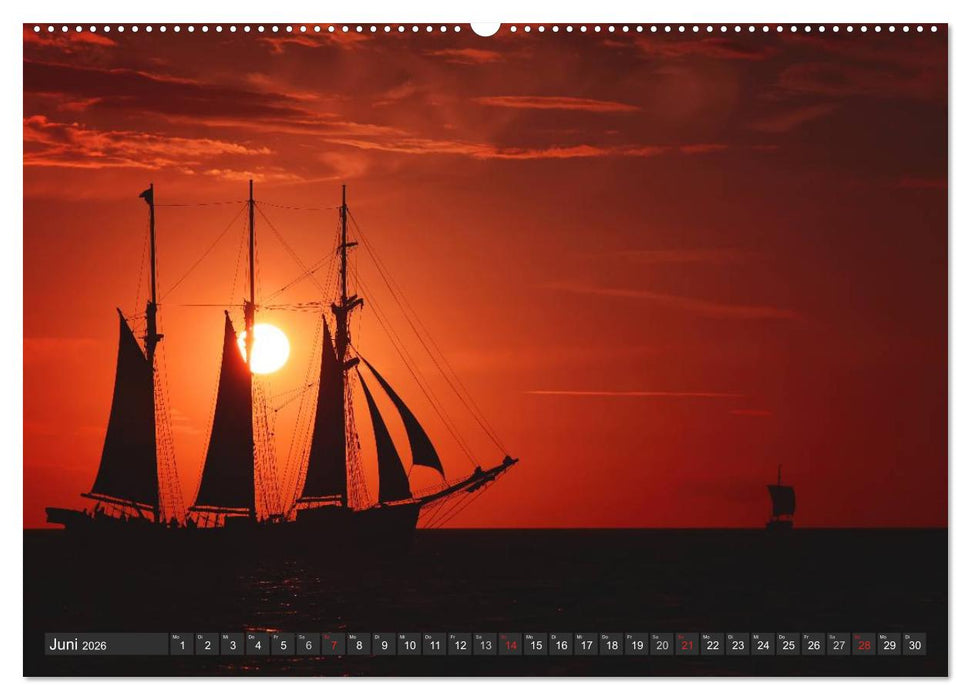 Segelimpressionen (CALVENDO Premium Wandkalender 2026)