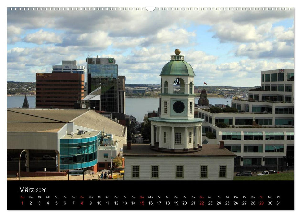 Bilderreise Nova Scotia (CALVENDO Premium Wandkalender 2026)