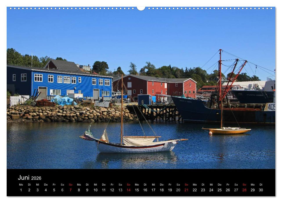 Bilderreise Nova Scotia (CALVENDO Premium Wandkalender 2026)