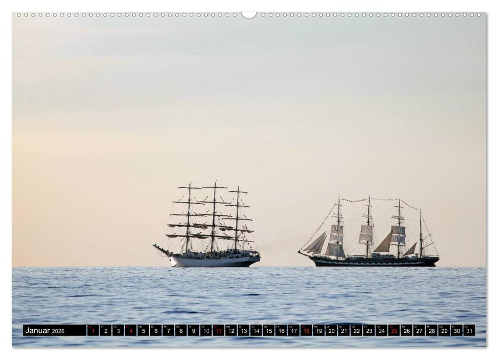 Hanse Sail (CALVENDO Premium Wandkalender 2026)