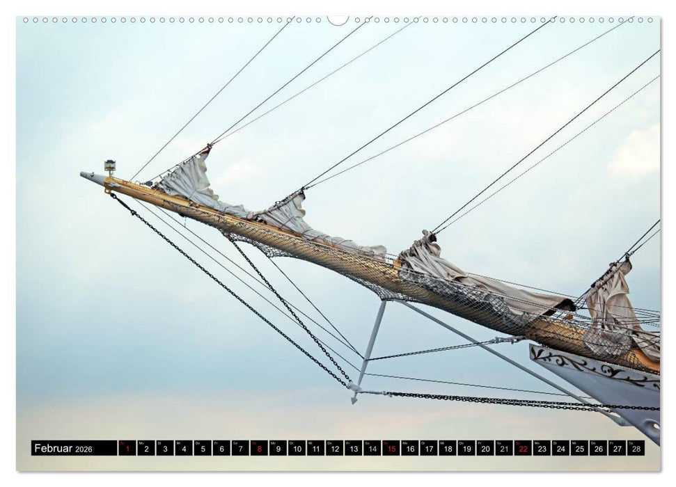 Hanse Sail (CALVENDO Premium Wandkalender 2026)