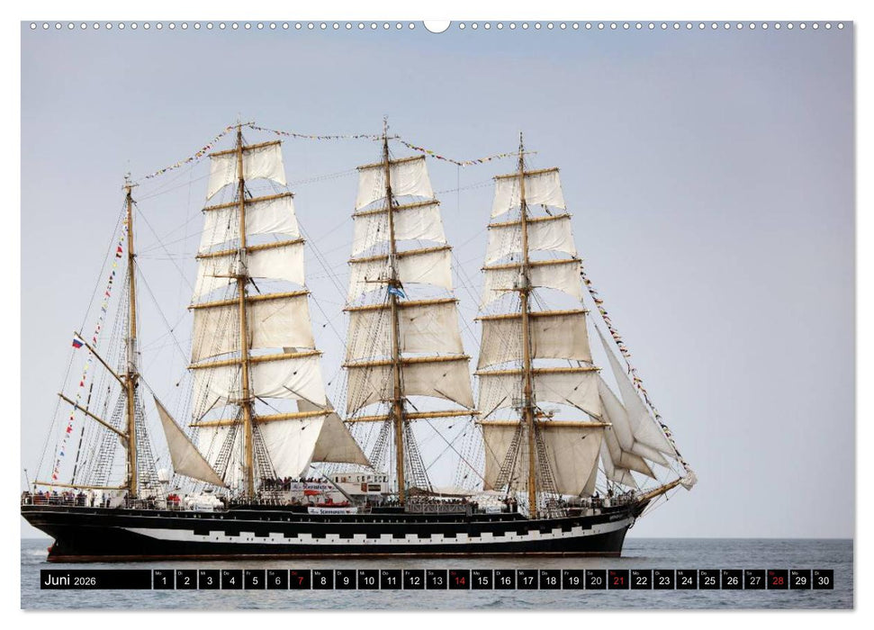 Hanse Sail (CALVENDO Premium Wandkalender 2026)