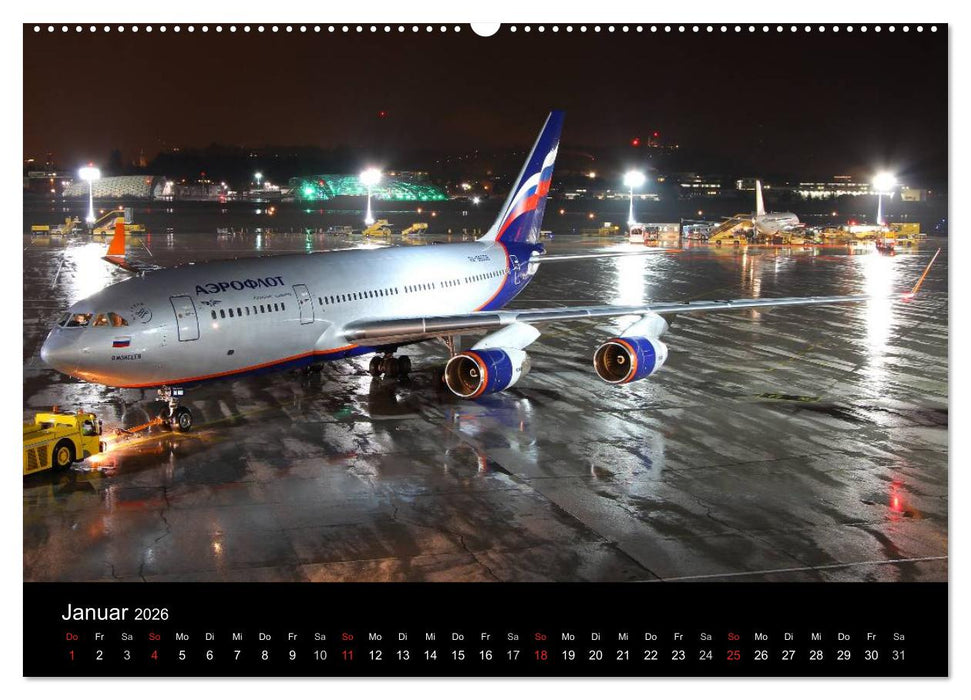 Welt der Flugzeuge (CALVENDO Premium Wandkalender 2026)