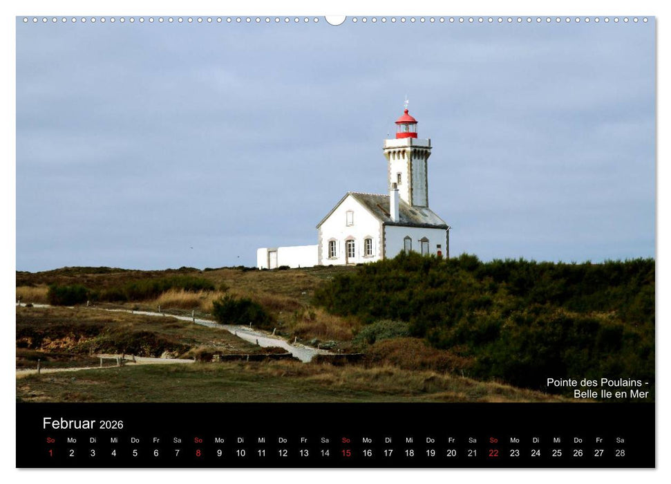 Bretagne - Zwischen Meer und Geschichte (CALVENDO Premium Wandkalender 2026)