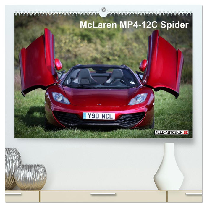 McLaren MP4-12C Spider (CALVENDO Premium Wandkalender 2026)