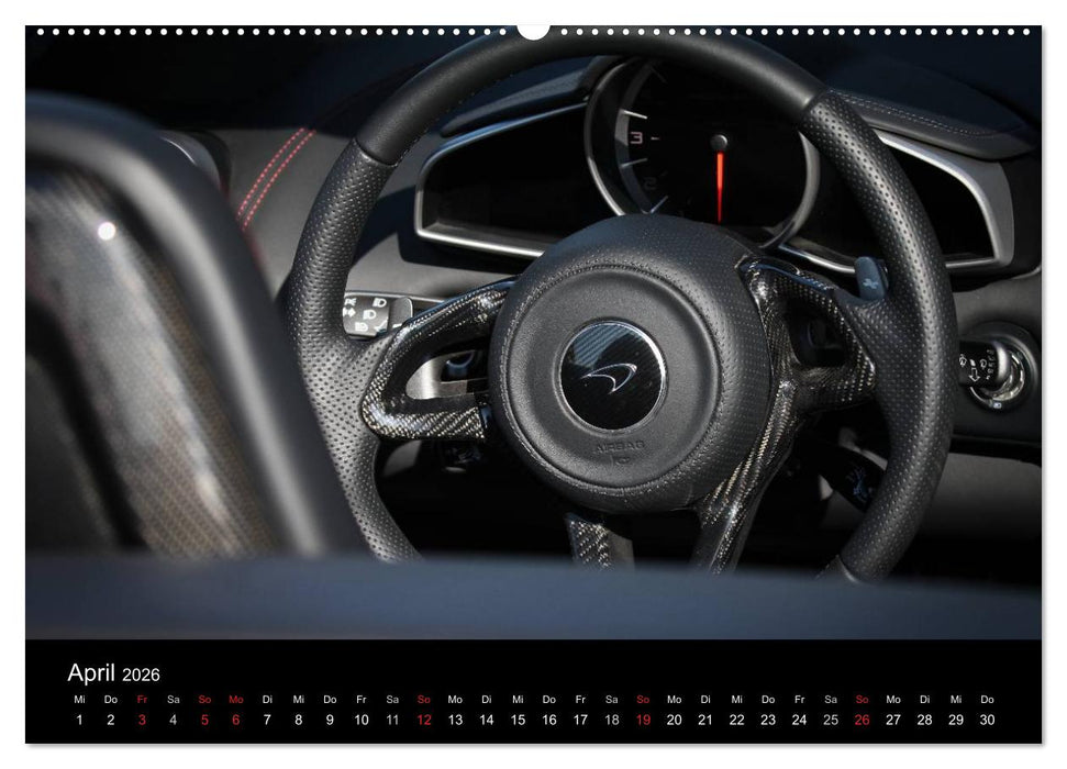 McLaren MP4-12C Spider (CALVENDO Premium Wandkalender 2026)