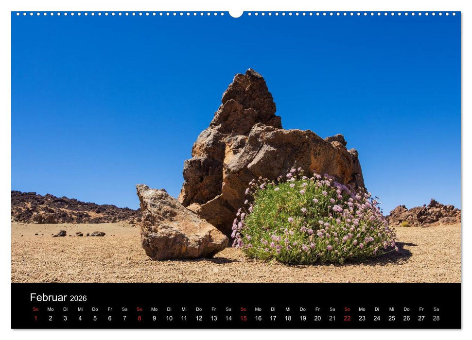 Teneriffa (CALVENDO Premium Wandkalender 2026)