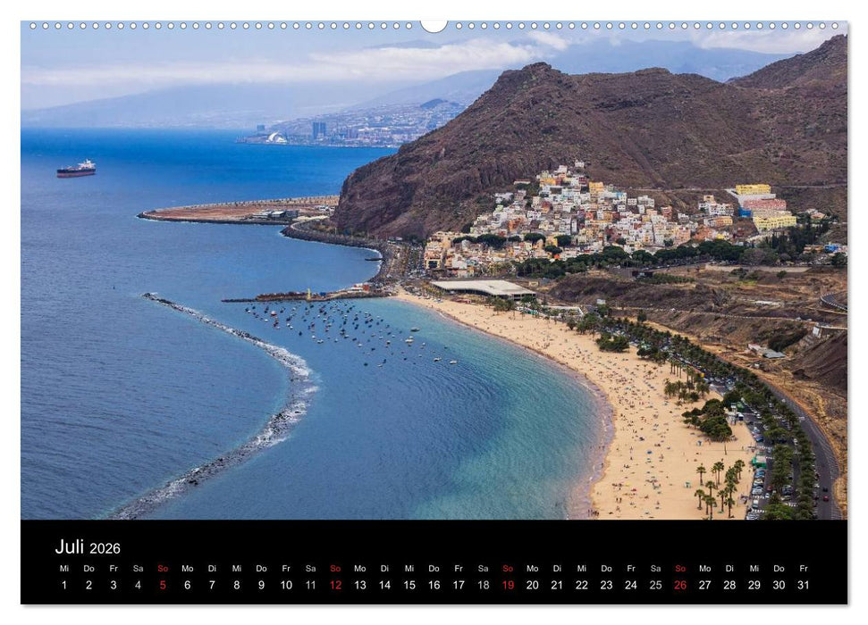 Teneriffa (CALVENDO Premium Wandkalender 2026)