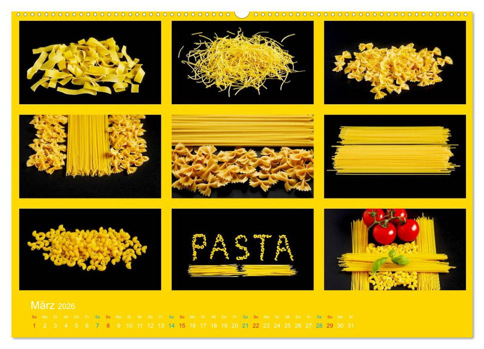 Food (CALVENDO Premium Wandkalender 2026)