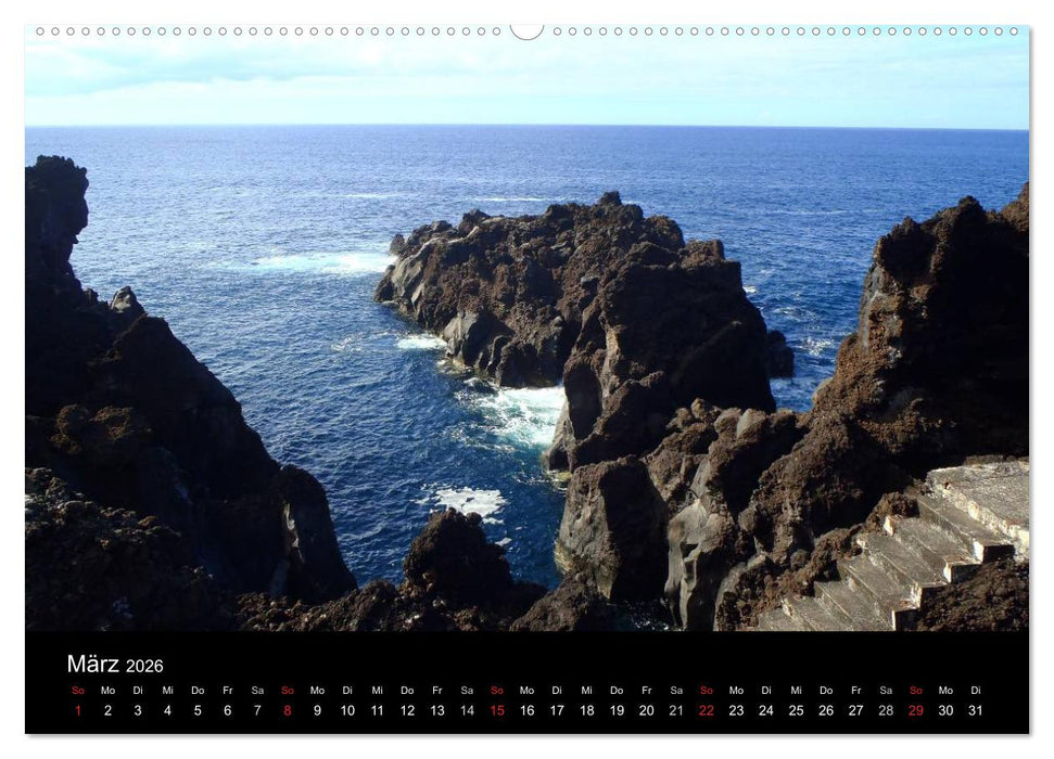 Azoren 2026 (CALVENDO Premium Wandkalender 2026)